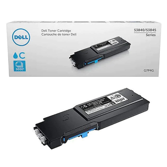 Original Dell S3840/S3845 Standard Yield Cyan Toner Cartridge, G7P4G