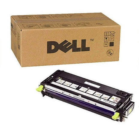 Genuine Dell 3130CN Standard Yield Yellow Toner Cartridge, G909C