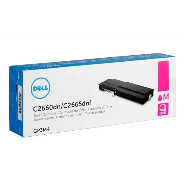 Original Dell C2660dn/C2665dnf Standard Yield Magenta Toner Cartridge, GP3M4 
