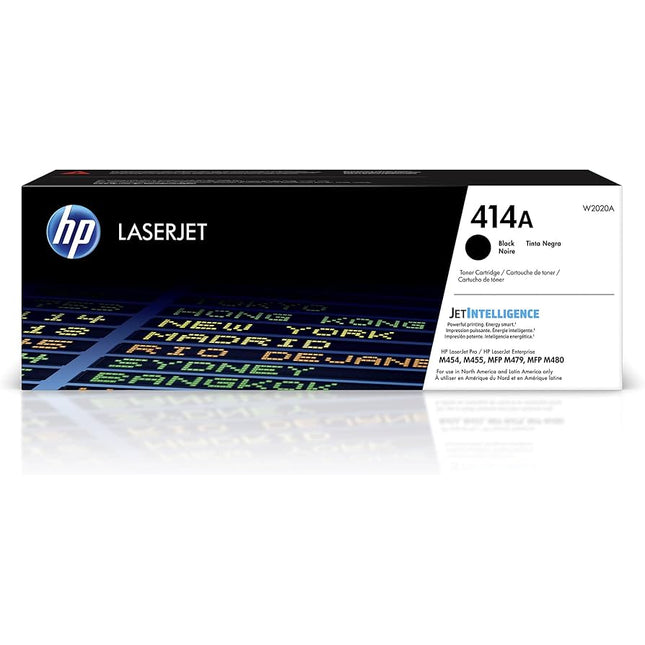 Genuine HP 414A Standard Yield LaserJet Toner Cartridge, W2020A