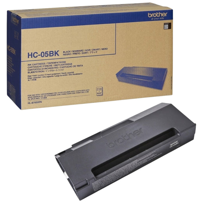Genuine Brother HC-05BK High-Yield Black Inkjet Cartridge