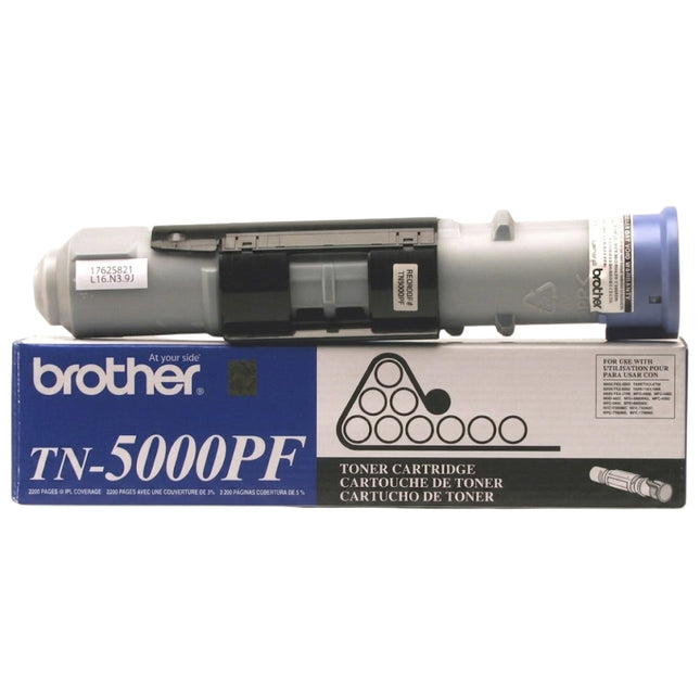 Genuine Brother TN-5000PF Black Toner Cartridge