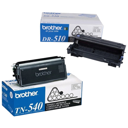 Genuine Brother TN-540 and DR-510 Combo Drum Unit & Toner Cartridge