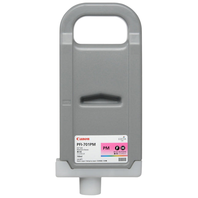 Genuine Canon 700ml PFI-701 Photo Magenta High-Yield Ink Cartridge, 0905B001AA