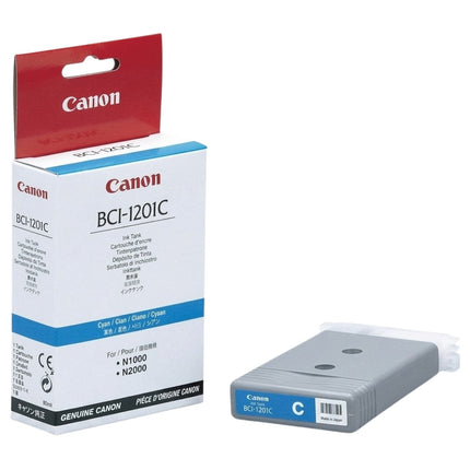 Genuine Canon BCI-1201 Cyan Standard-Yield Ink Cartridge, BCI-1201C