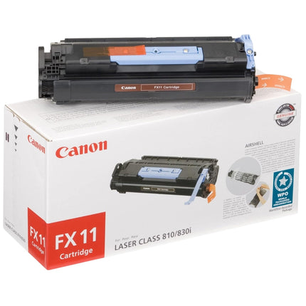 Genuine Canon FX-11 Black High-Yield LaserJet Toner Cartridge, 1153B001AA