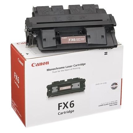 Genuine Canon FX-6 High-Yield Black Toner Cartridge, 1559A002AA