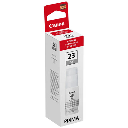 Genuine Canon GI-23 Standard-Yield Gray Ink Bottle, 4705C001