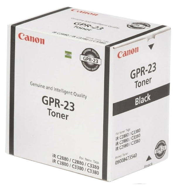 Genuine Canon GPR-23 Black Toner Cartridge, 0452B003AA