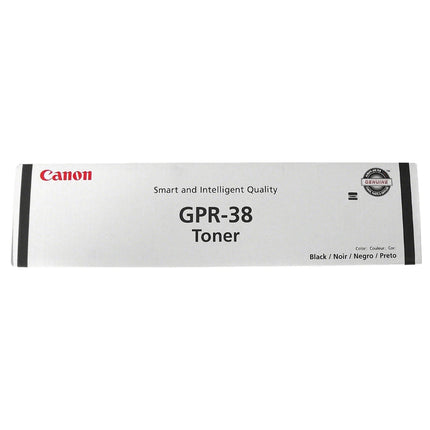 Genuine Canon GPR-38 High-Yield Black Toner Cartridge, 3766B003AA