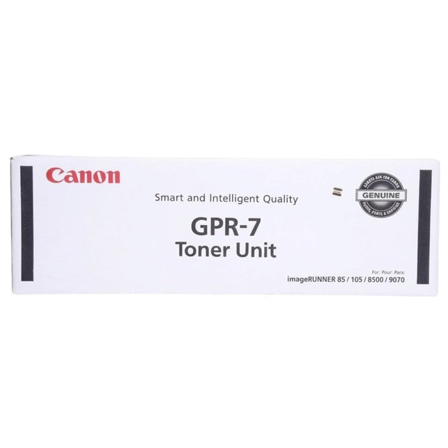 Genuine Canon GPR-7 High Yield Black Toner Cartridge, 6748A003AA