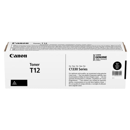 Genuine Canon T12 Standard Yield Black Toner Cartridge, 5098C006