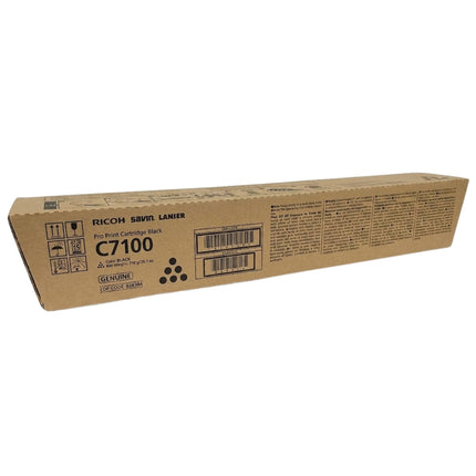 Genuine Ricoh C7100 High Yield Black Toner Cartridge, 828384