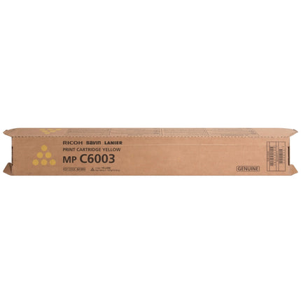 Genuine Ricoh MP C6003 High Yield Yellow Toner Cartridge, 841850