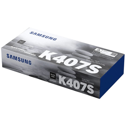 Genuine Samsung K407 Black Toner Cartridge, CLT-K407S