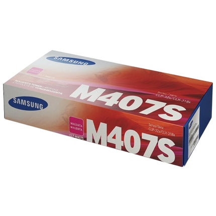 Genuine Samsung M407 Standard Yield Magenta Toner Cartridge, CLT-M407S
