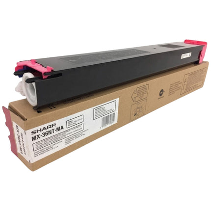Genuine Sharp MX-36NT Standard Yield Magenta Toner Cartridge, MX-36NT-MA