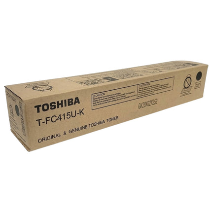 Genuine Toshiba TFC415UK Standard Yield Black Toner Cartridge, T-FC415U-K