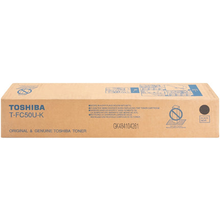Genuine Toshiba TFC50UK High Yield Black Toner Cartridge,T-FC50U-K