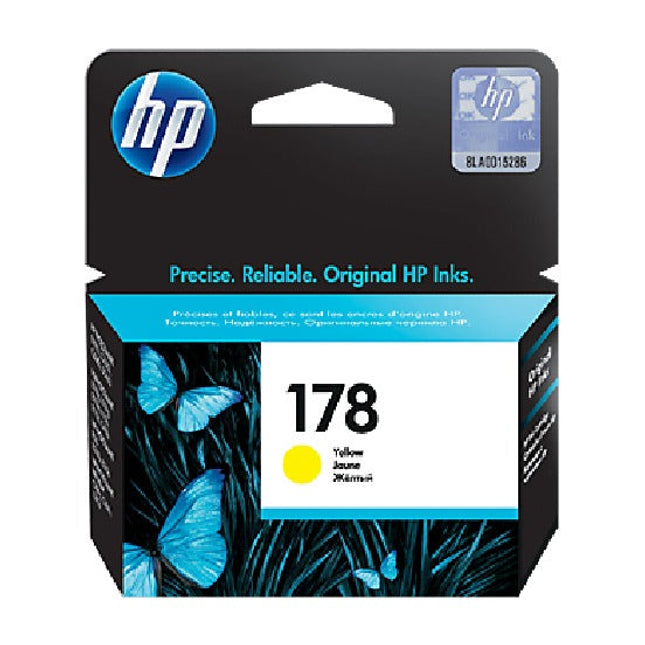 Original HP 178 Yellow (CB320HE) Ink Cartridge