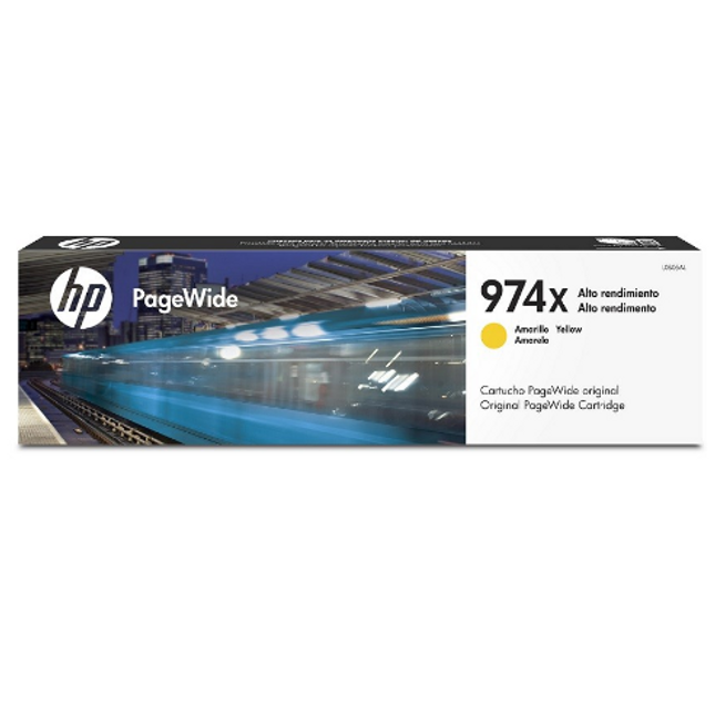 Original HP 974XL Yellow (L0S05AL) Ink Cartridge