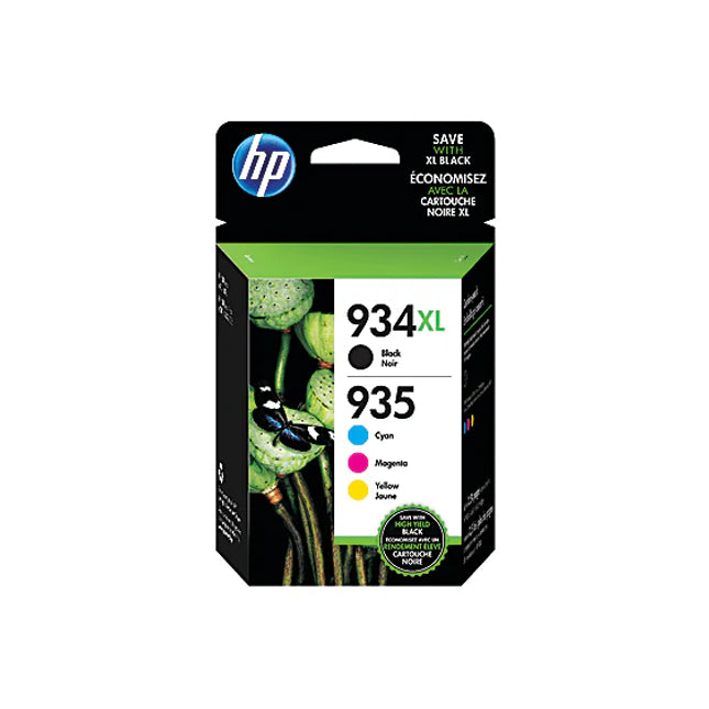 Original HP 934XL Black 935 Cyan, Magenta, Yellow Ink Cartridges