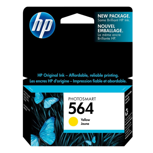 Original HP 564 (CB320WN) Yellow Ink Cartridge
