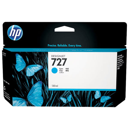 HP 727 130mL (B3P19A) Cyan Ink Cartridge