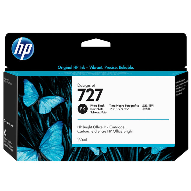 HP 727 130mL (B3P23A) Photo Black Ink Cartridge