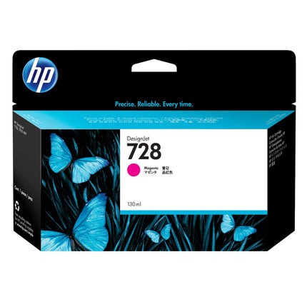 HP 728  130-ml (F9J66A) Magenta Genuine Ink Cartridge