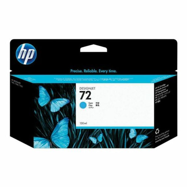 HP 72 130-ml (C9371A) Cyan DesignJet Ink Cartridge