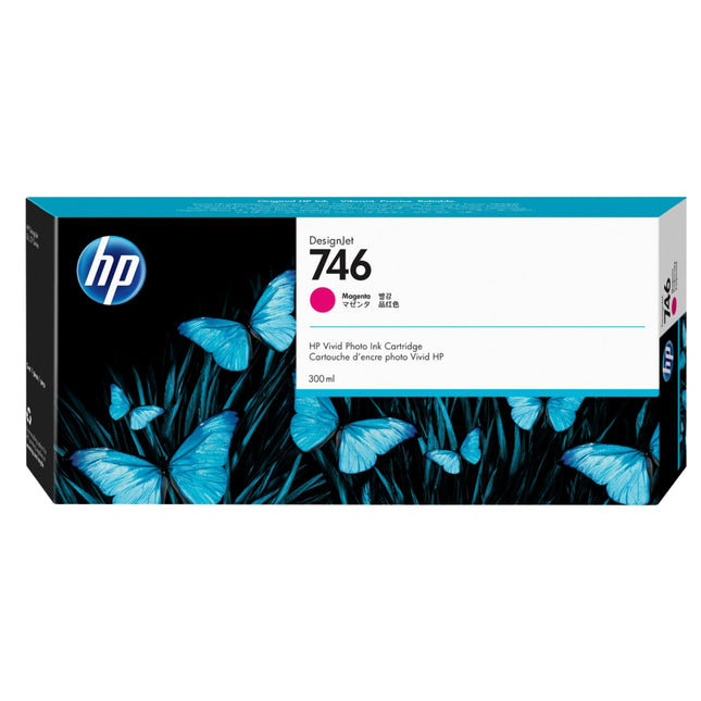 Original HP 746 300mL Magenta (P2V78A) Ink Cartridge
