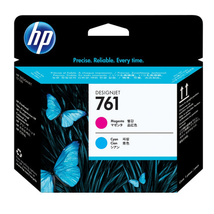Original HP 761 (CH646A) Magenta / Cyan Printhead