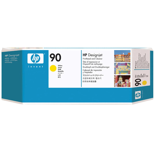 New HP 90 (C5057A) Yellow Printhead Cartridge
