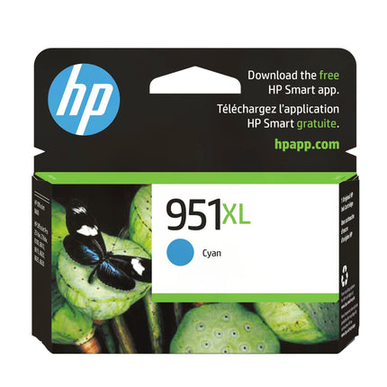 Original HP 951XL (CN046AN) Cyan Ink Cartridges