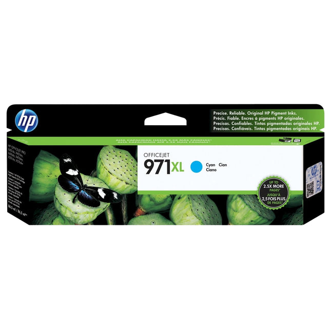HP 971XL (CN626AM) Cyan High-Yield Ink Cartridge