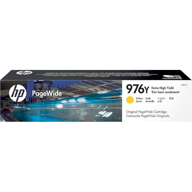 Original HP 976Y Extra High Yield Yellow Toner Cartridge, L0R07A
