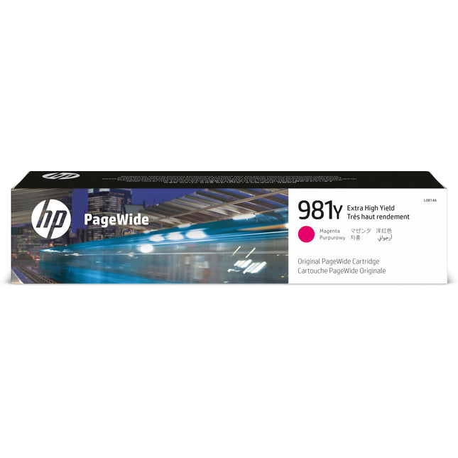 Genuine HP 981Y Extra High Yield PageWide Ink Cartridge, L0R14A