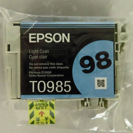 Original Epson 98 Light Cyan ( T0985 ) Ink Cartridge