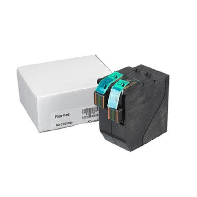 Genuine Quadient IN6-7 Series Ink Cartridge Fluorescent Red