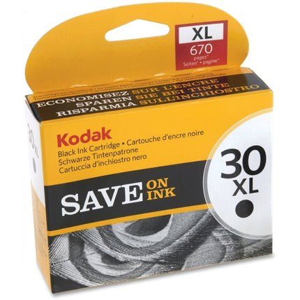Kodak 30XL High-Yield Black Ink Cartridge