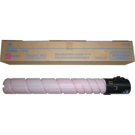 Original Konica Minolta TN512M Standard Yield Magenta Toner Cartridge, A33K332