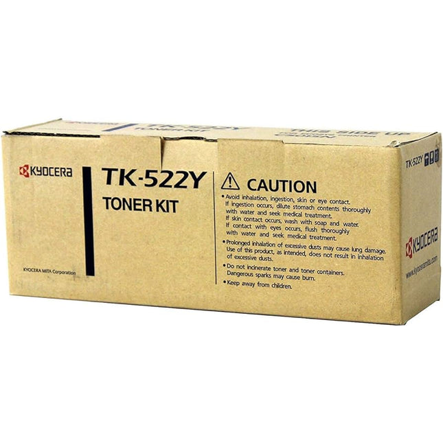 Original Kyocera TK-522Y Yellow Toner Cartridge
