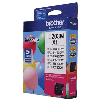 Brother LC203XL High Yield Magenta Ink Cartridge