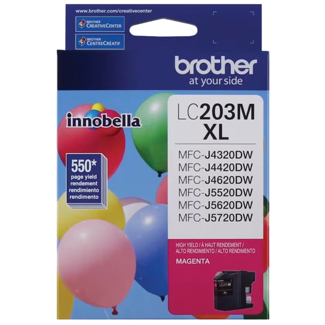 Brother LC203MXL High Yield Magenta Ink Cartridge