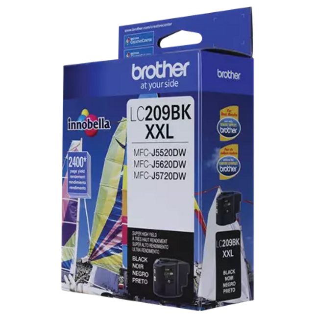 Original Brother LC209XXL Extra High Yield Black Ink Cartridge