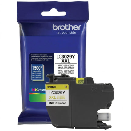 Original Brother LC3029 Extra High Yield Yellow Ink Cartridge, LC3029Y