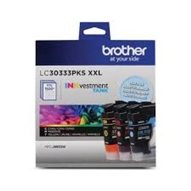 Original Brother LC3033 Extra High Yield Cyan, Magenta, Yellow Ink Cartridge