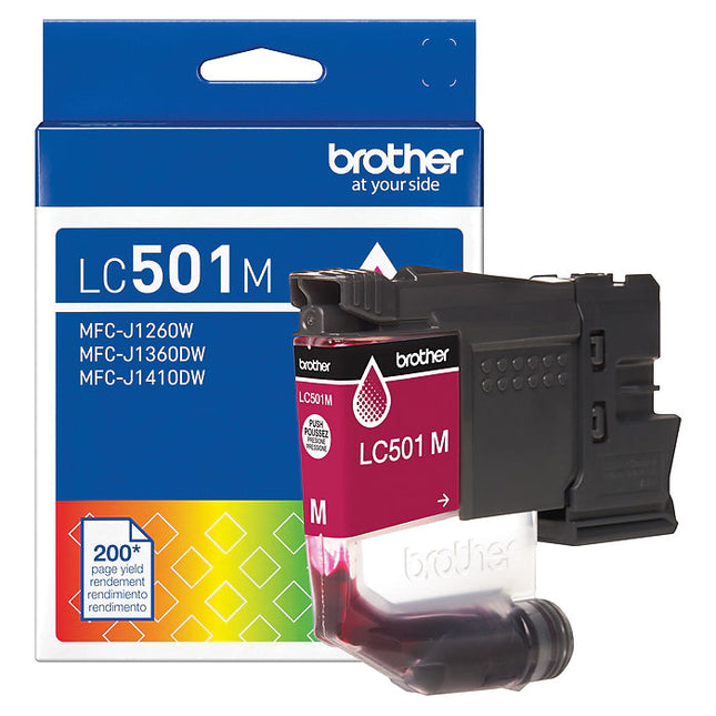 Original Brother LC501 Standard Yield Magenta Ink Cartridge