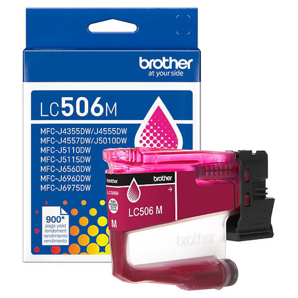 Original Brother LC506 Standard Yield Magenta Ink Cartridge